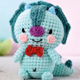 Kit Minigurumi - Dinosaure