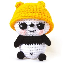 Kit Minigurumi - Panda