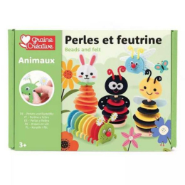 Kit Perles et Feutrine - Animaux