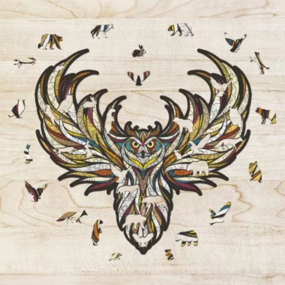 Puzzle - Hibou L