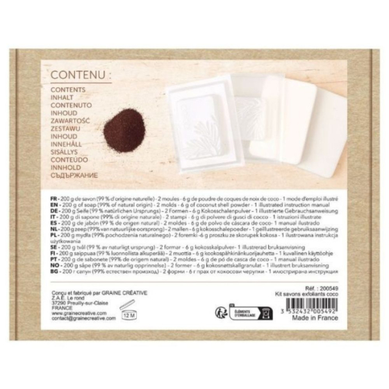 Kit Savons Exfoliants - Noix de Coco