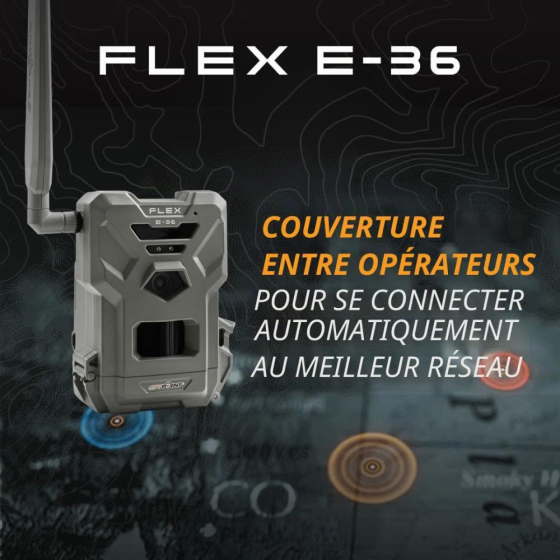 Trail Cam Spypoint Flex E36 Elite (accessoires inclus)