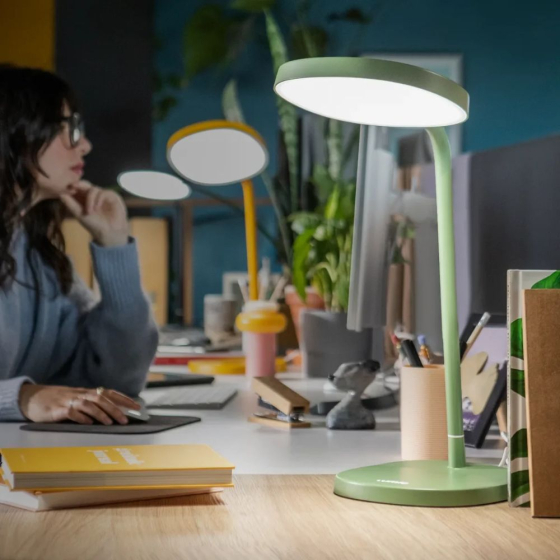 Lampe de luminothérapie Lumie Task, coloris vert