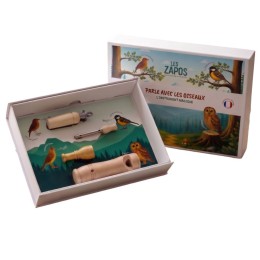 Coffret 4 Appeaux « Parle avec les Oiseaux »