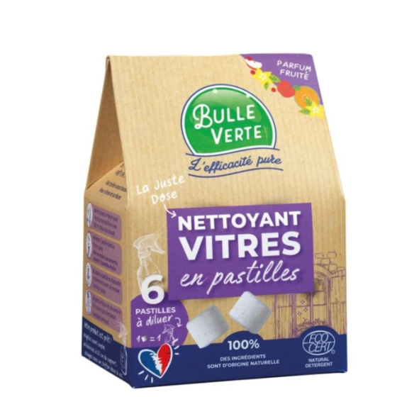 Nettoyant vitres en pastilles