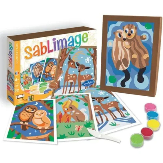Sablimage : Inséparables