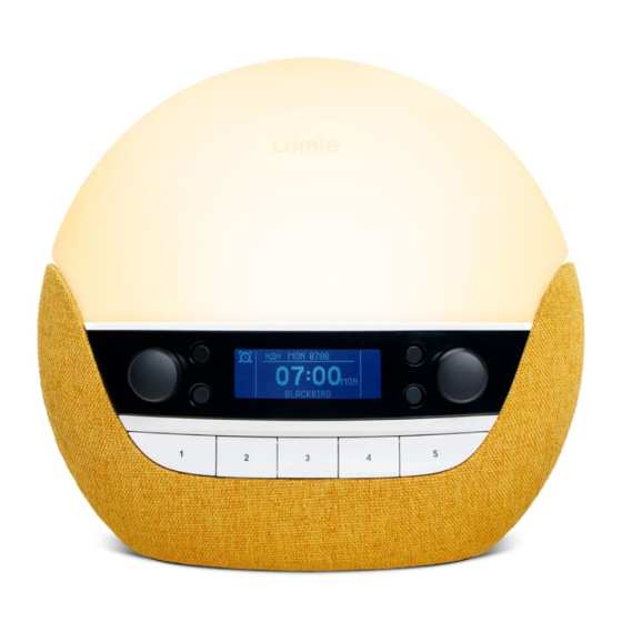 Simulateur d'aube Lumie 750 DAB jaune