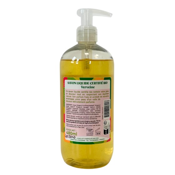 Savon liquide verveine - 480 ml