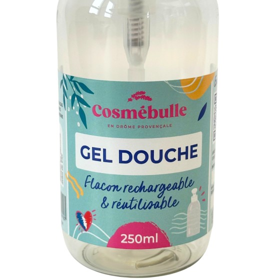 Flacon pompe pour gel douche à diluer - 250 ml
