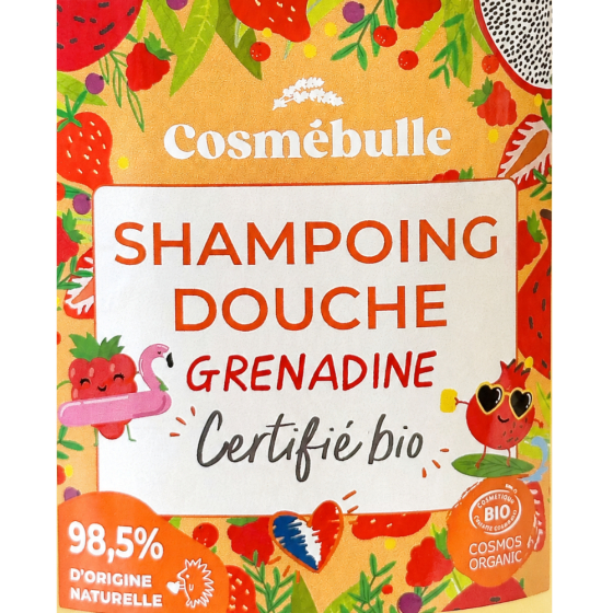 Shampoing douche enfant grenadine - 700 ml