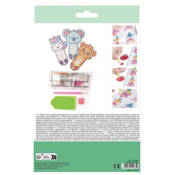 Kit Diamant - Marque-Pages Enfant (3 Pièces)