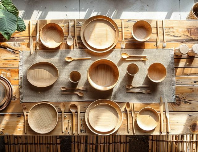 Palmier ou bambou : Quelle vaisselle jetable écologique choisir ?